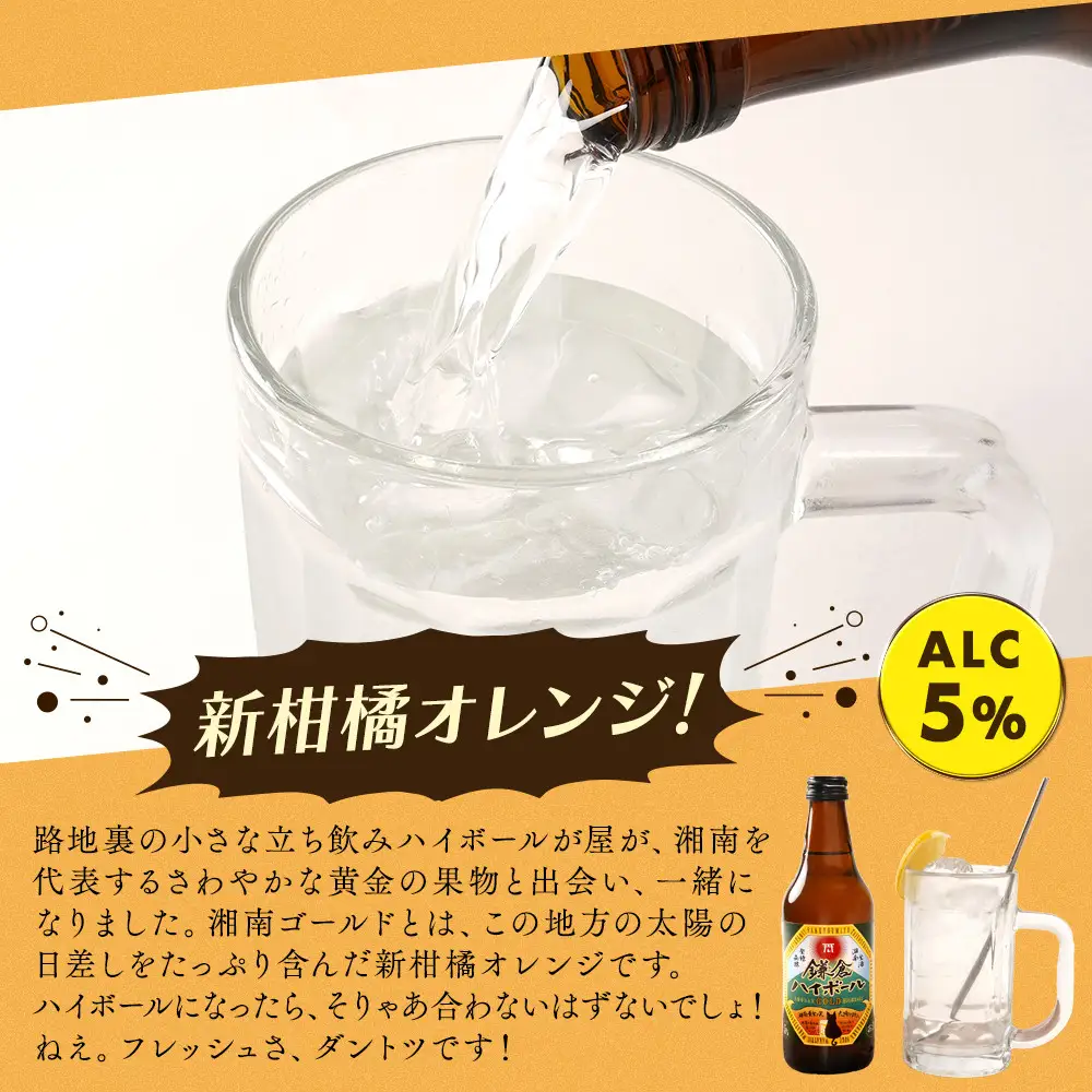 鎌倉ハイボール SHONANGOLD　6本