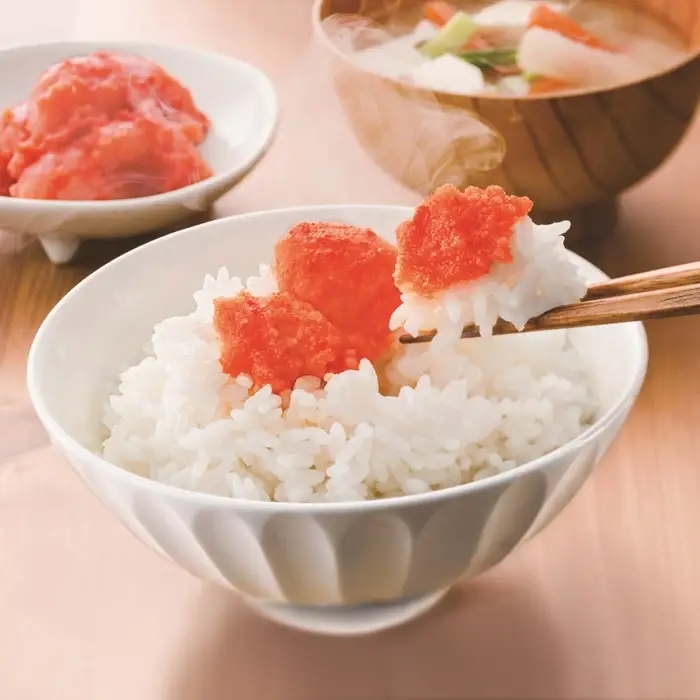AC236.【ふくのや】ほぐれ明太子（無着色・中辛）1kg（500g×2パック）【辛子明太子】
