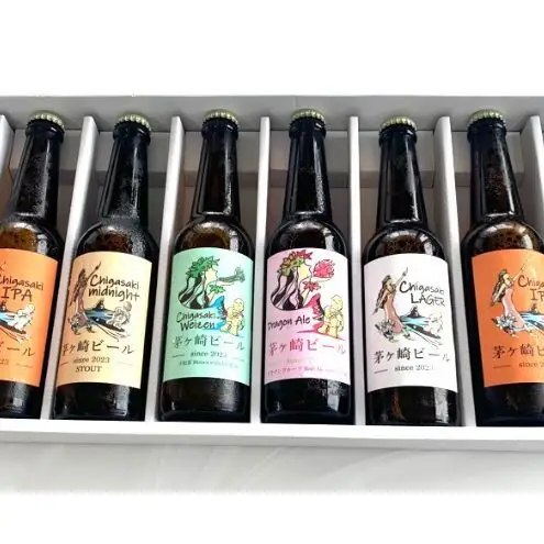 【ふるなびWEEK対象】茅ヶ崎ビール アソート 8本セット　【お酒　ビール　クラフトビール　瓶入り　段ボール入り】 地ビール 瓶ビール アルコール飲料 家飲み 晩酌 バーベキュー BBQ