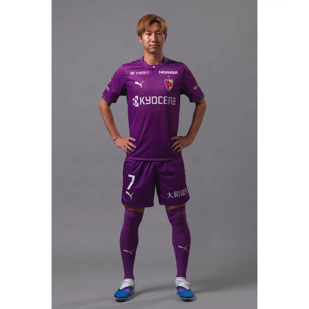 【京都サンガF.C.】2026/27シーズンオーセンティックユニフォーム1st(半袖) 背番号&ネーム加工なし XLサイズ｜サッカー ユニフォーム 人気