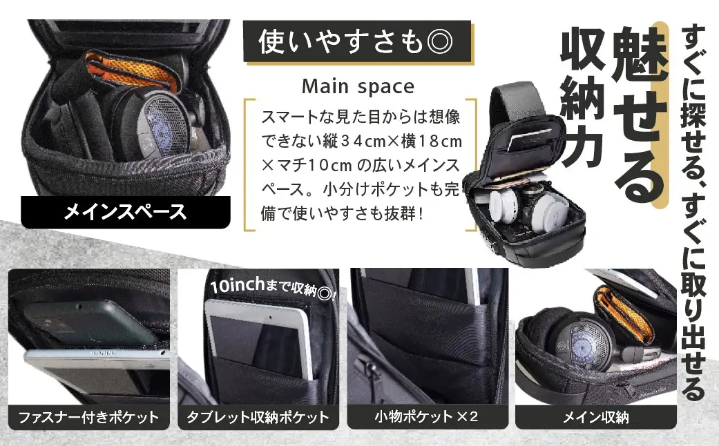 型崩れしない ボディバッグ [BEMOVITA]  | ショルダーバッグ 茨城県 龍ケ崎市