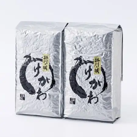 深蒸し掛川茶 掛川の城 セット500g×2袋(1kg)【配送不可地域：離島・沖縄県】【1091796】
