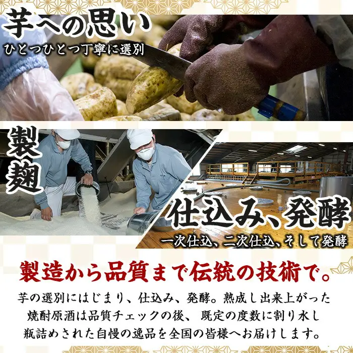 ソーダ割り が 美味しい 本格焼酎 セット (900ml×3本・計2.7L) 芋焼酎 お酒 飲み比べ【岩川醸造】A1159