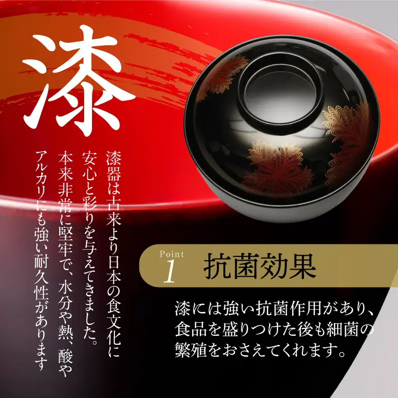 尾州塗吸物椀しのぶ 3客セット 郷土工芸品 尾張漆器 お椀 セット 手作業 繊細 蒔絵 お祝い 特別な日 お祝いの席 自然な塗料 工芸品 食器 芸術性 実用性 抗菌 て手作り 愛知県 小牧市 送料無料 ［021A08］ 