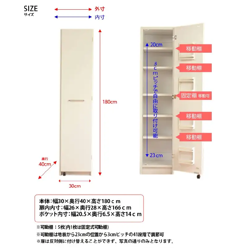 頑丈キッチンストッカー 幅30cm GK-30≪寄附者様組み立て品≫【ブラウン】2梱包 [m13-j002_03]