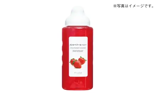 【 2回定期便 】＜ ストロベリー ＞ 果汁入りはちみつ 1000g はちみつ ハチミツ 蜂蜜 ハニー 蜜 果汁 杉養蜂園 定期便