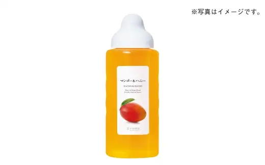 【 5回定期便 】＜ マンゴー ＞ 果汁入りはちみつ 1000g はちみつ ハチミツ 蜂蜜 ハニー 蜜 果汁 杉養蜂園 定期便