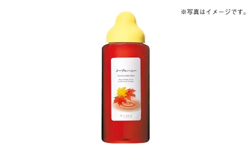 【 4回定期便 】＜ メープルハニー ＞ 果汁入りはちみつ 1000g はちみつ ハチミツ 蜂蜜 ハニー 蜜 メープルシロップ シロップ 杉養蜂園 定期便