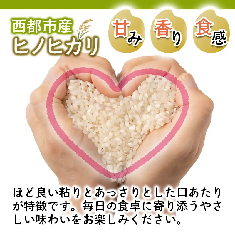 【先行受付】令和8年産ひのひかり5kg～台地の恵み『お子め』～西都市産【※10月以降順次発送】精米済み＜59-2a＞