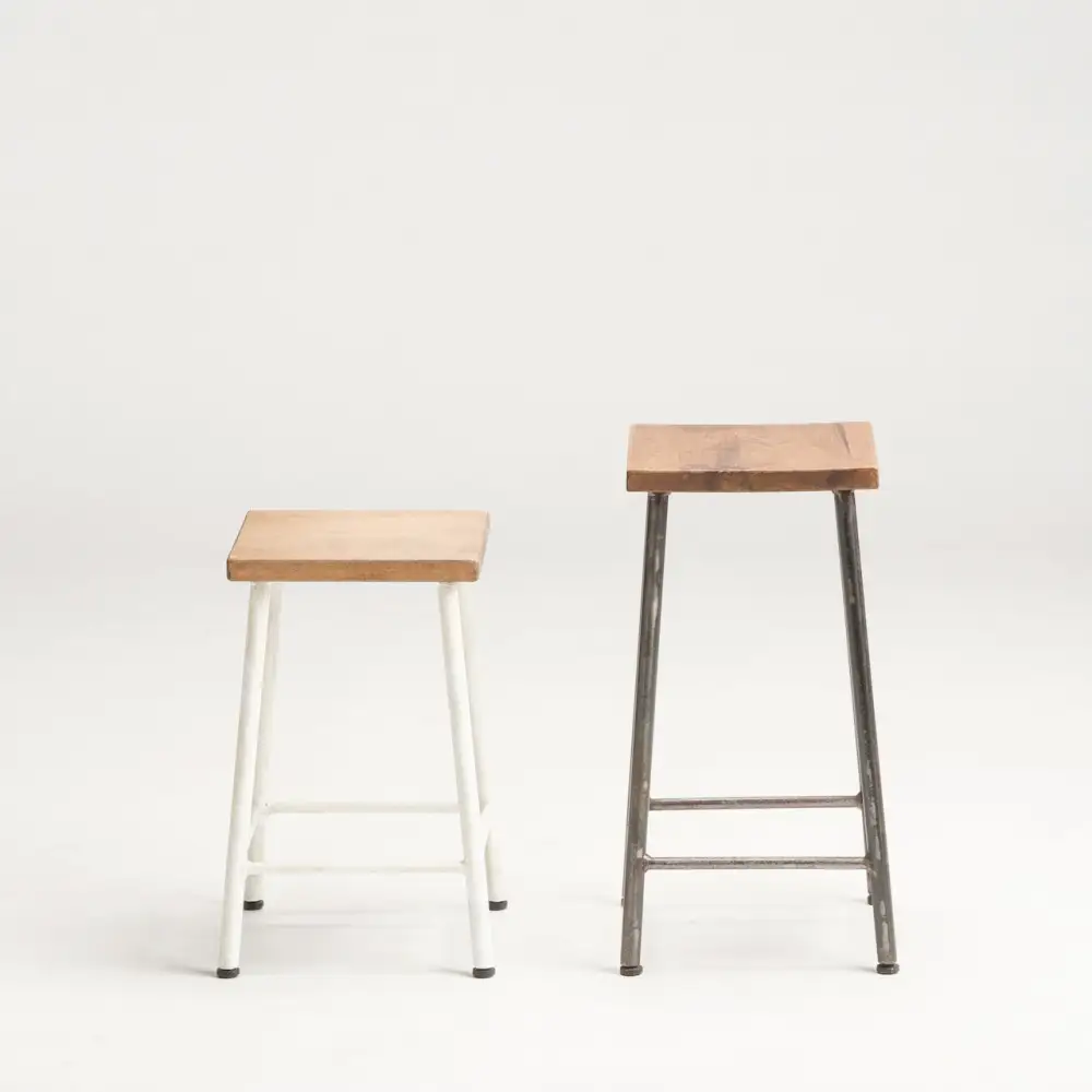マキヅ家具 槙塚鉄工所 Schoolstool Low