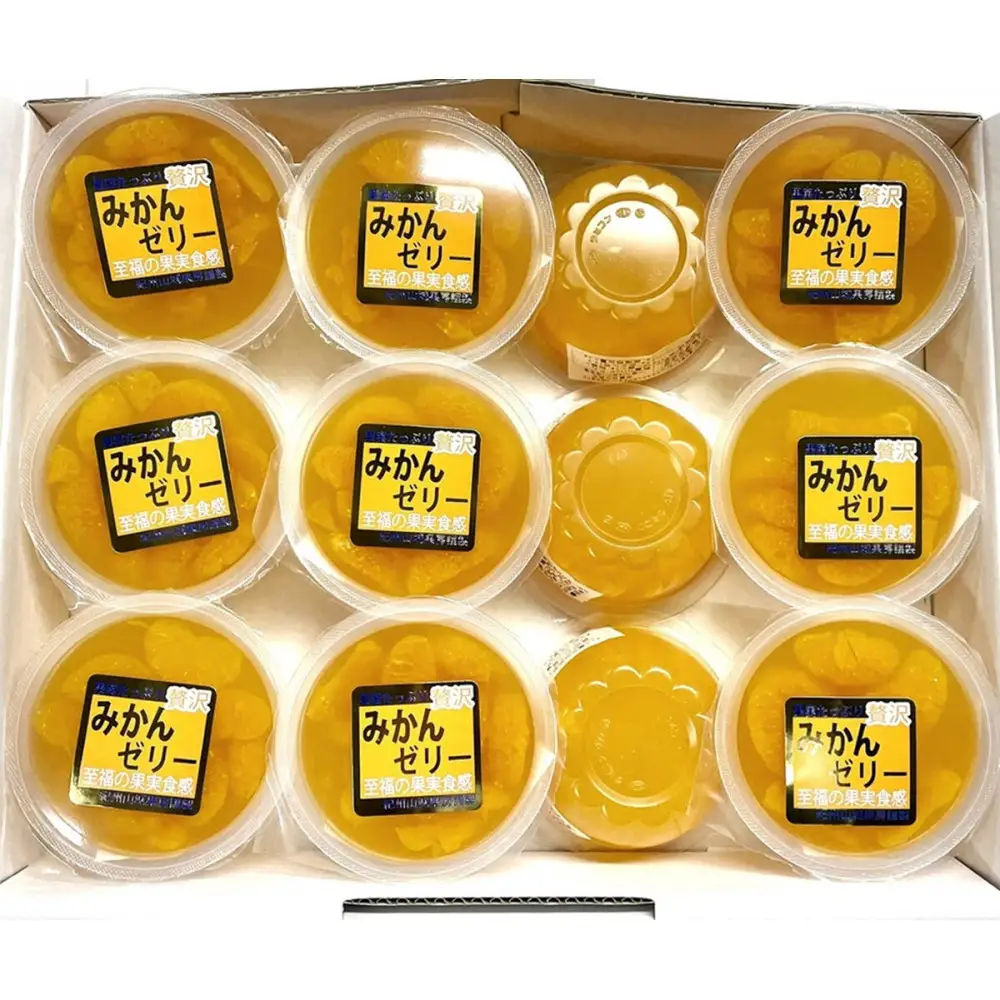 贅沢みかんゼリー 190g × 12個入り