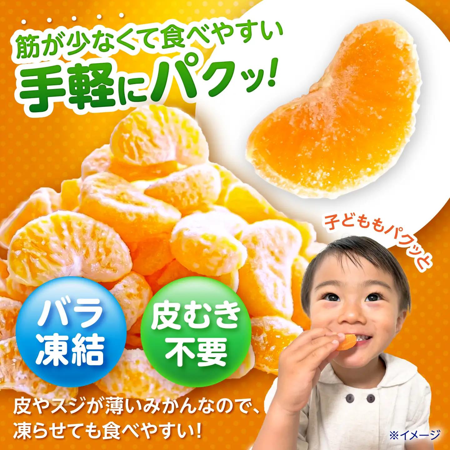 【訳あり】冷凍みかん 130g×8 温州みかん AHBD005
