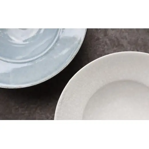 有田焼 リムボウル（Gray・White）2個 セット【まるふく】食器 器 うつわ 小鉢 多用鉢 ペアギフト おしゃれ くすみカラー A30-858