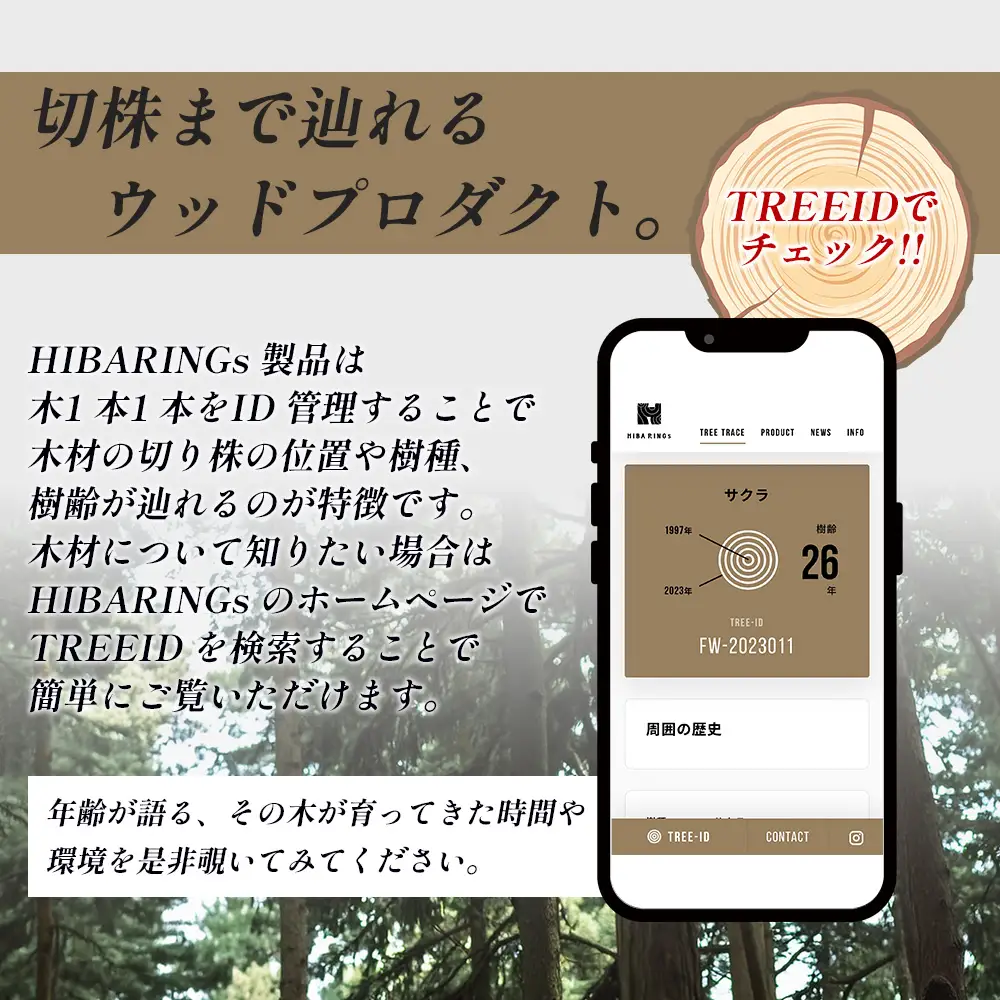 HIBARINGs × enban スツール 1脚 | 家具屋「サクラサク」×HIBARINGs インテリア 家具 いす 椅子 イス おしゃれ 無塗装 無垢材 桜 さくら 天然木