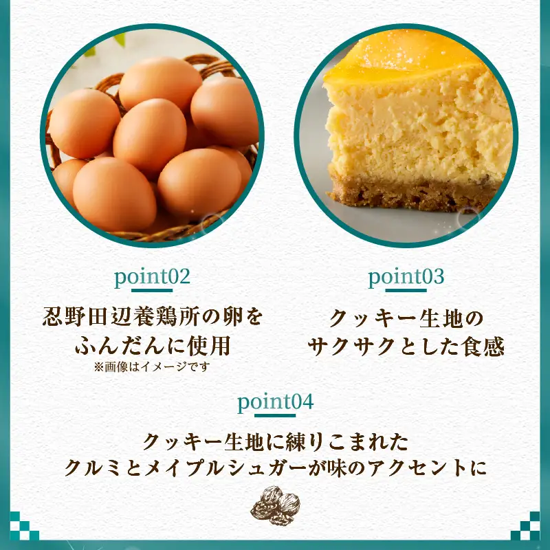 ＼2026年 先行予約！！／忍野村の濃厚ベイクドチーズケーキ《星形》