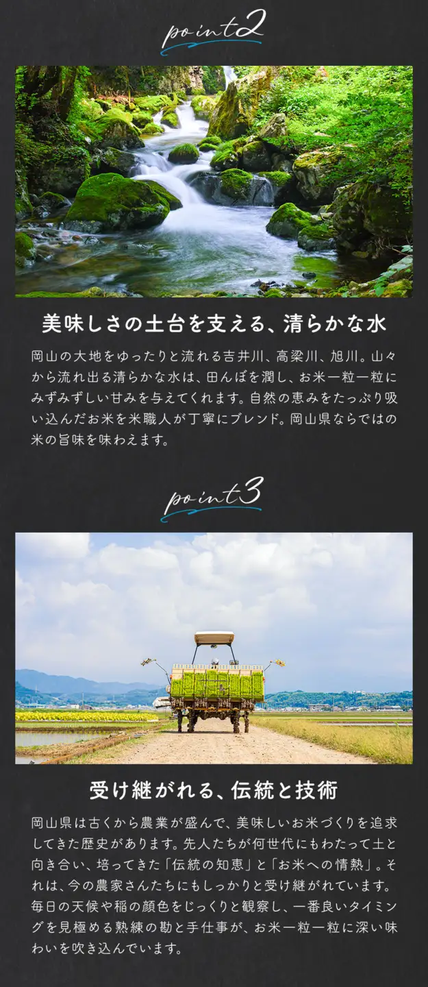 【隔月3回定期便】おかやま無洗米 2kg 米