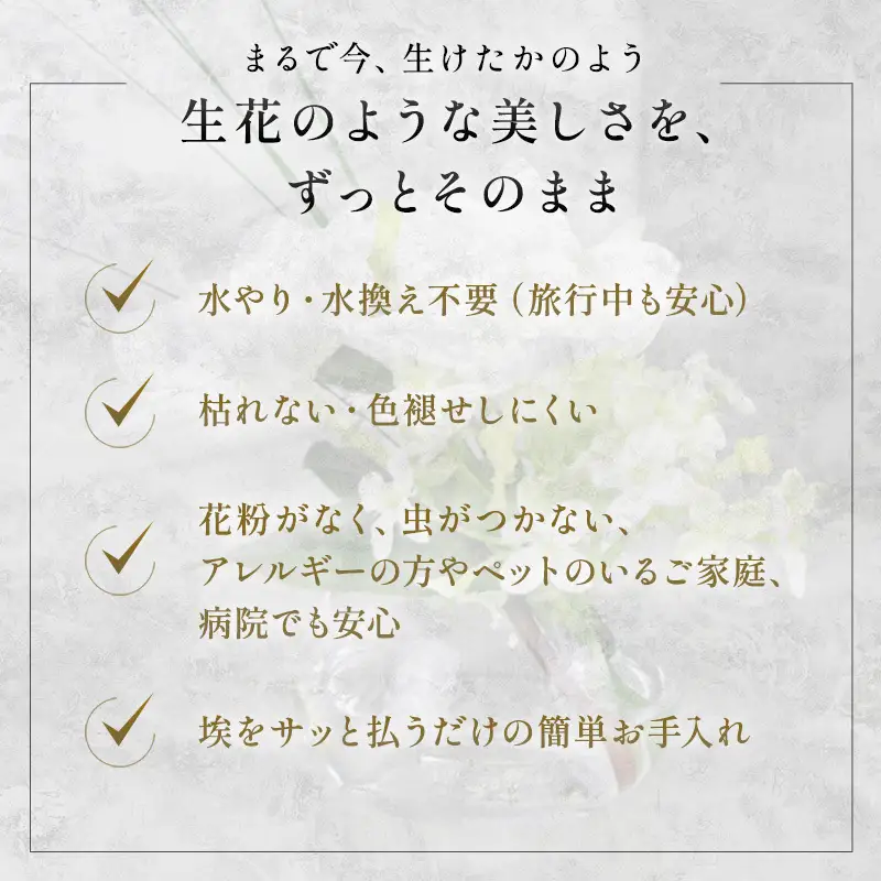 エミリオロバ　仏花セットA　ユーチャリスS24 2個セット