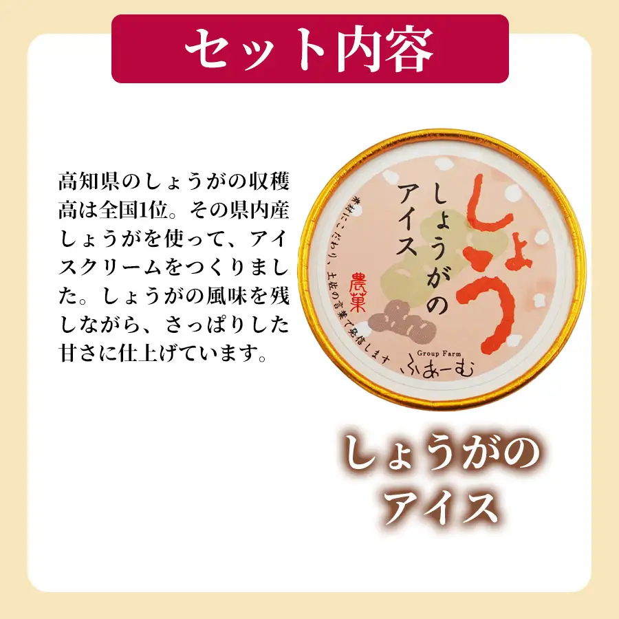 しょうがのアイス  8個 アイスクリーム [アイス]