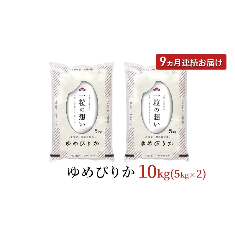 ゆめぴりか精米 北海道赤平産 ゆめぴりか【10kg】【定期便】【先行予約】