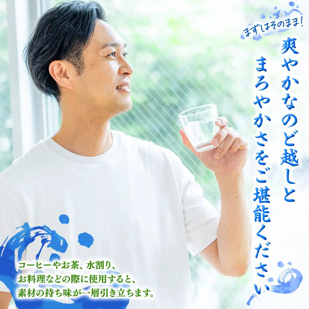 《定期便7ヶ月》 ミネラルウォーター 奥入瀬源流水 500ml×24本 青森県十和田市