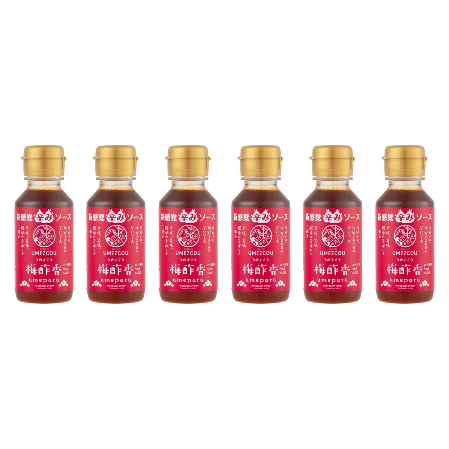 新感覚辛み調味料「梅酢香umezcou」110g×6本セット ALPCG004