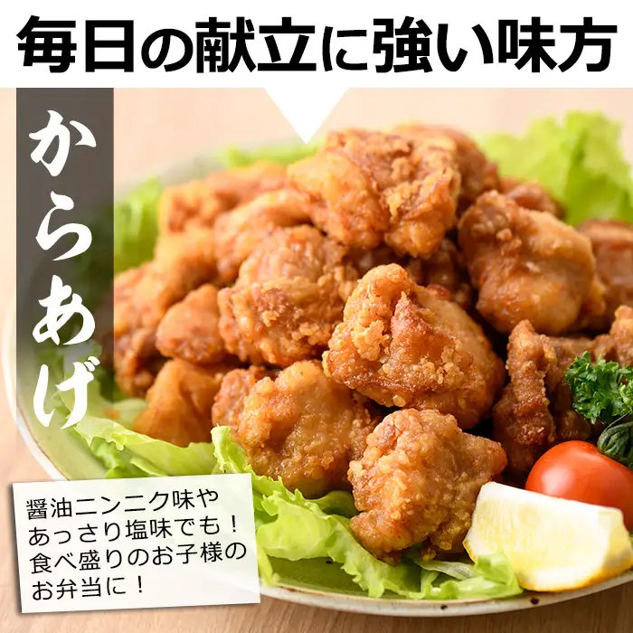 〈数量限定〉宮崎県産 若鶏 もも肉 切身 (計1.5kg・250g×6袋) 小分 鶏肉 冷凍 【MF-76】【エムファーム】