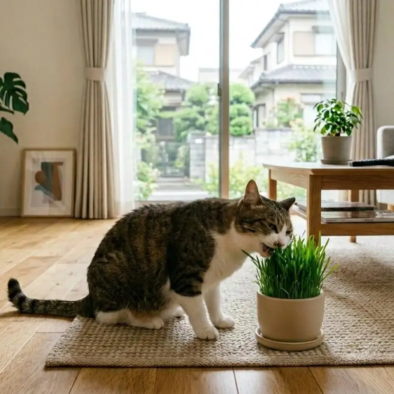 プロ仕様の無農薬 猫草のタネ 1袋 200g (5号鉢で約10回分) [1213]