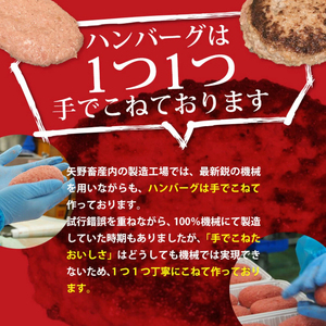 【矢野畜産】熊本県産 あか牛 手ごね生ハンバーグ 150g×10個 計1.5kg 産地直送 手づくり 国産原料 和牛 褐毛和種 あかげわしゅ にくやの プレミアム オリジナル メディア紹介 添加物不使用 記念日 贈答 ギフト 贈り物 阿蘇の自然の宝物 チルド 冷凍配送