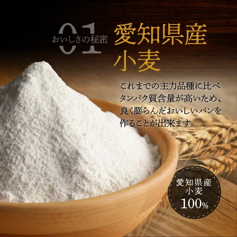 （お試し）【小麦粉】愛知県産 ゆめあかり 国産 パン用 強力粉 1kg×2袋（計2kg） H008-296