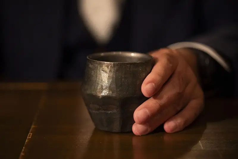 “ hikiZAN ”Premium Titanium Whisky Glass 2nd model【 ウイスキーグラス 茨城県 日立市 】