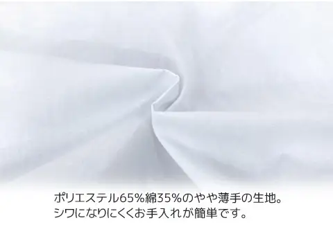 座布団カバー 白 10枚組 55×59㎝ 銘仙判_【G0811】