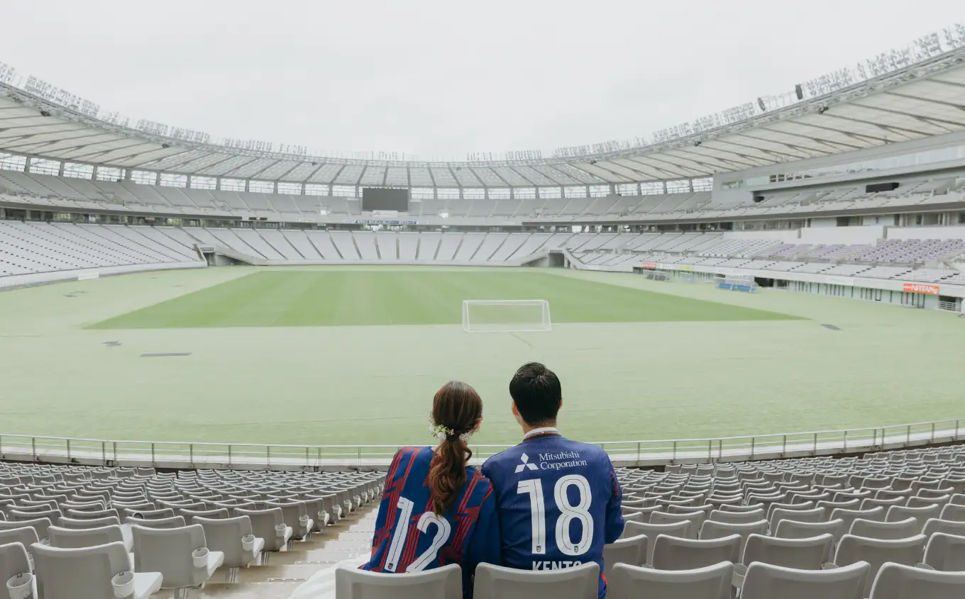 味の素スタジアム 貸切りフォトウエディング　2026/11/22(日)															