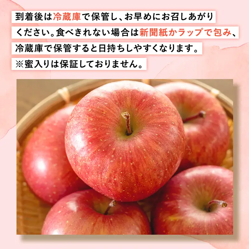 りんご 糖度選別サンふじ 約2kg りんご