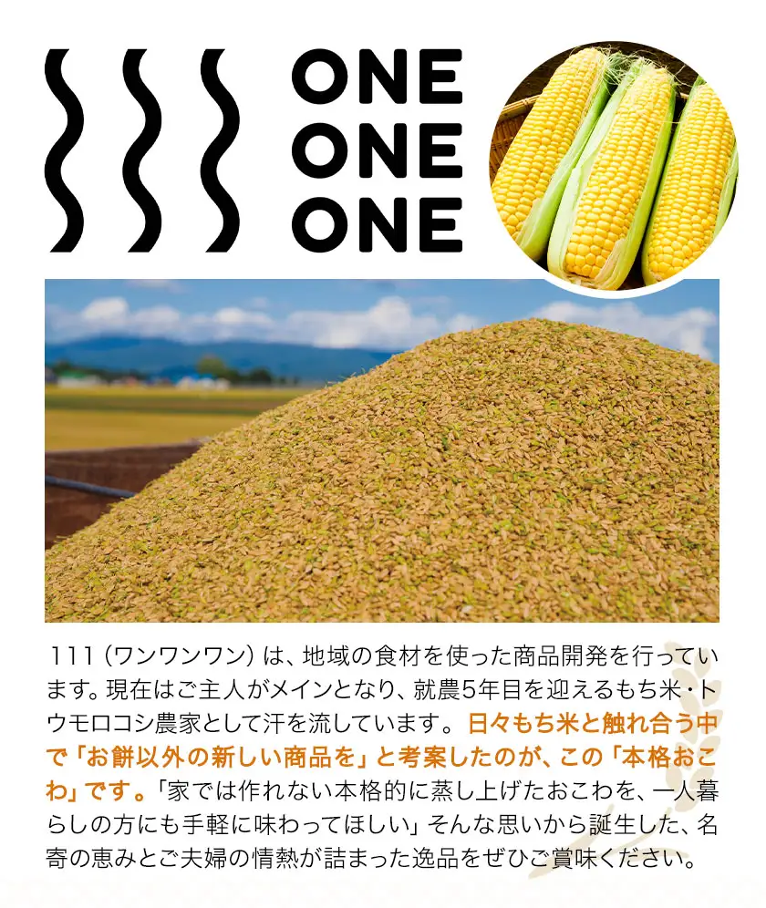 おこわおにぎり 10個セット バターコーン 鳥五目 各5個 株式会社111 《30日以内に出荷予定(土日祝除く)》