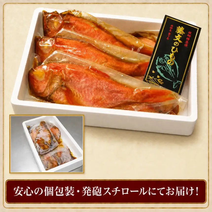 藤文の「お手ごろ金目鯛煮付ミニ」