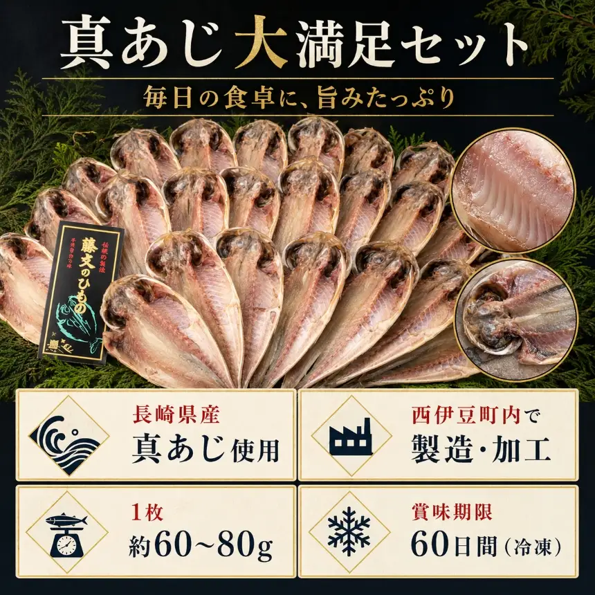 藤文の「真あじ大満足プチ」