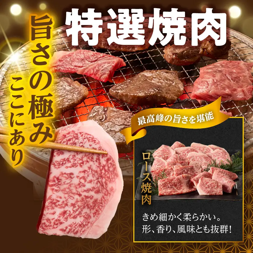 宮崎牛ローススライス&焼肉1kgセット〔AE-89-014〕_(都城市)