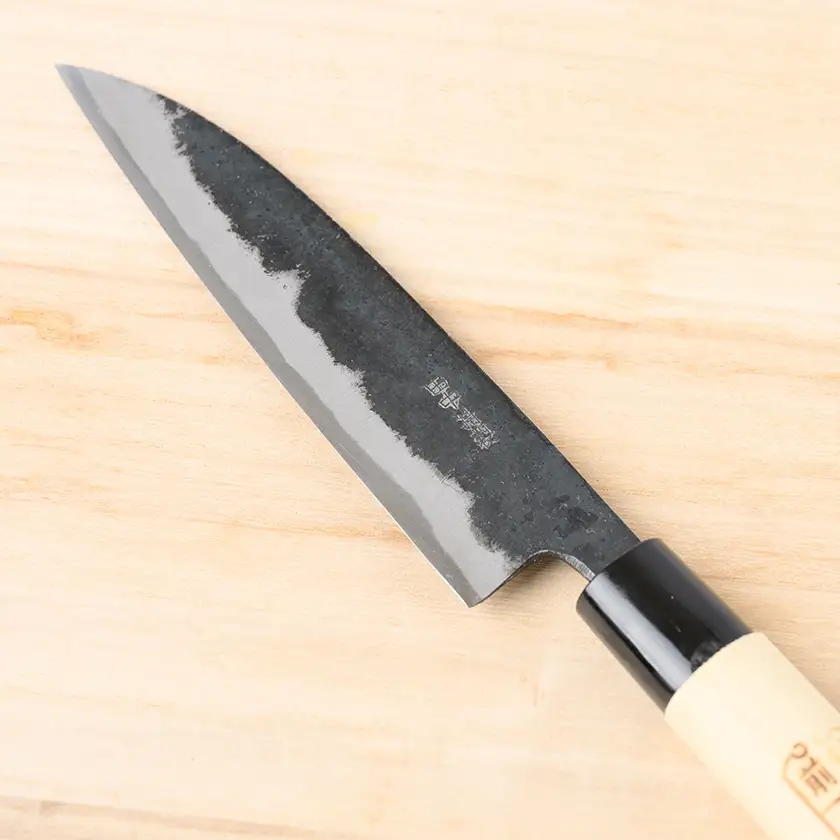 田中惣一商店特製「エサ切り包丁」150mm(安来鋼,青鋼入)【配送不可地域：沖縄県】【1761953】