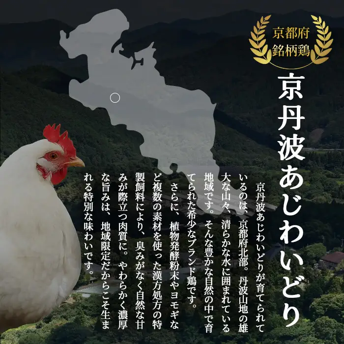 鶏肉 京丹波あじわいどり もも 計900g 300g×3袋 三栄ブロイラー販売株式会社 福知山工場
