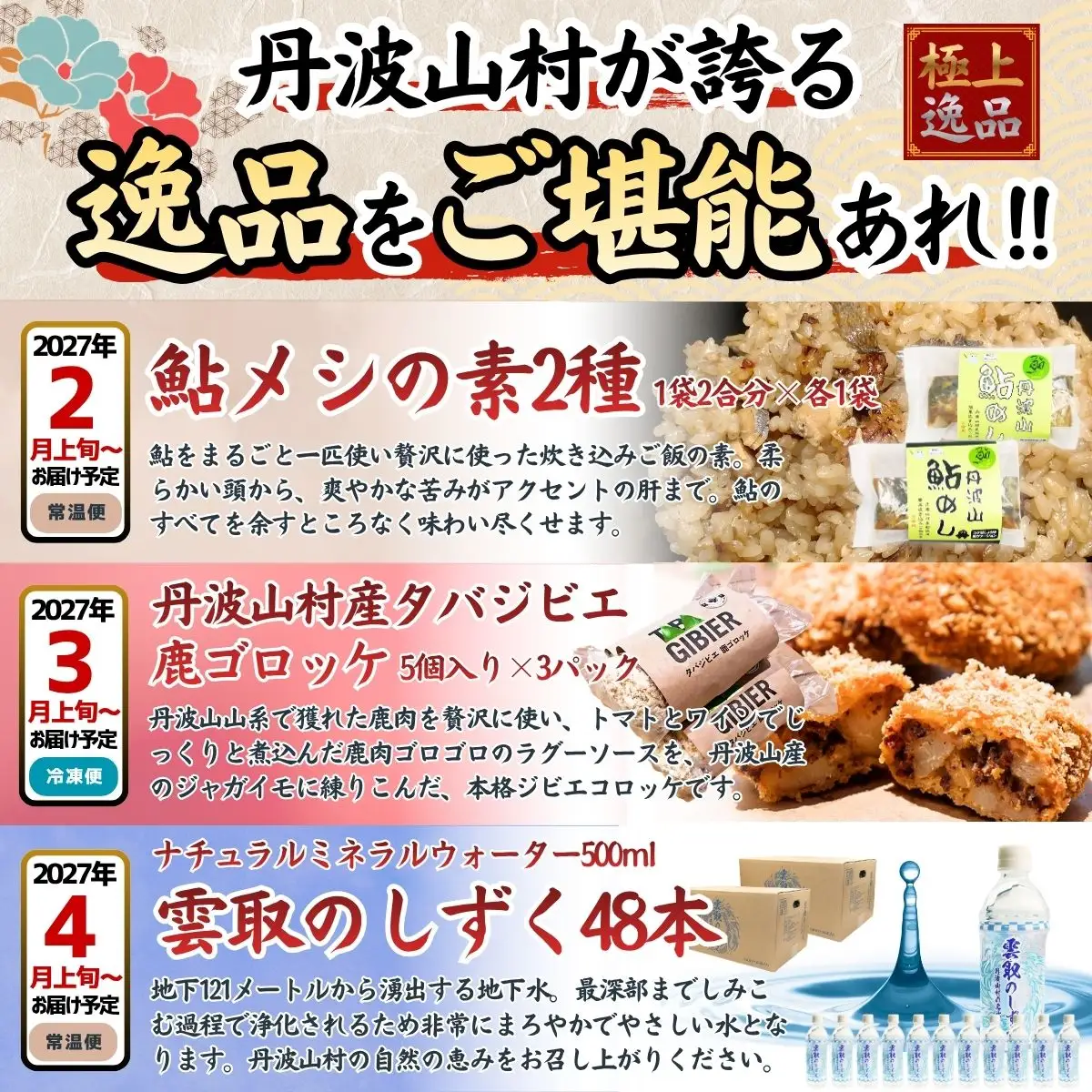 【厳選定期便】果実 野菜 肉 魚 など 旨味を極めた至高の定期便【全8回】 朝もぎ直送 山梨県産 桃 モモ ピオーネ ぶどう ミネラルウォーター 天然水 馬刺し 鮎 国産 ロース 原木舞茸 きのこ 贈り物 贈答品 ギフト 送料無料【tab0247】