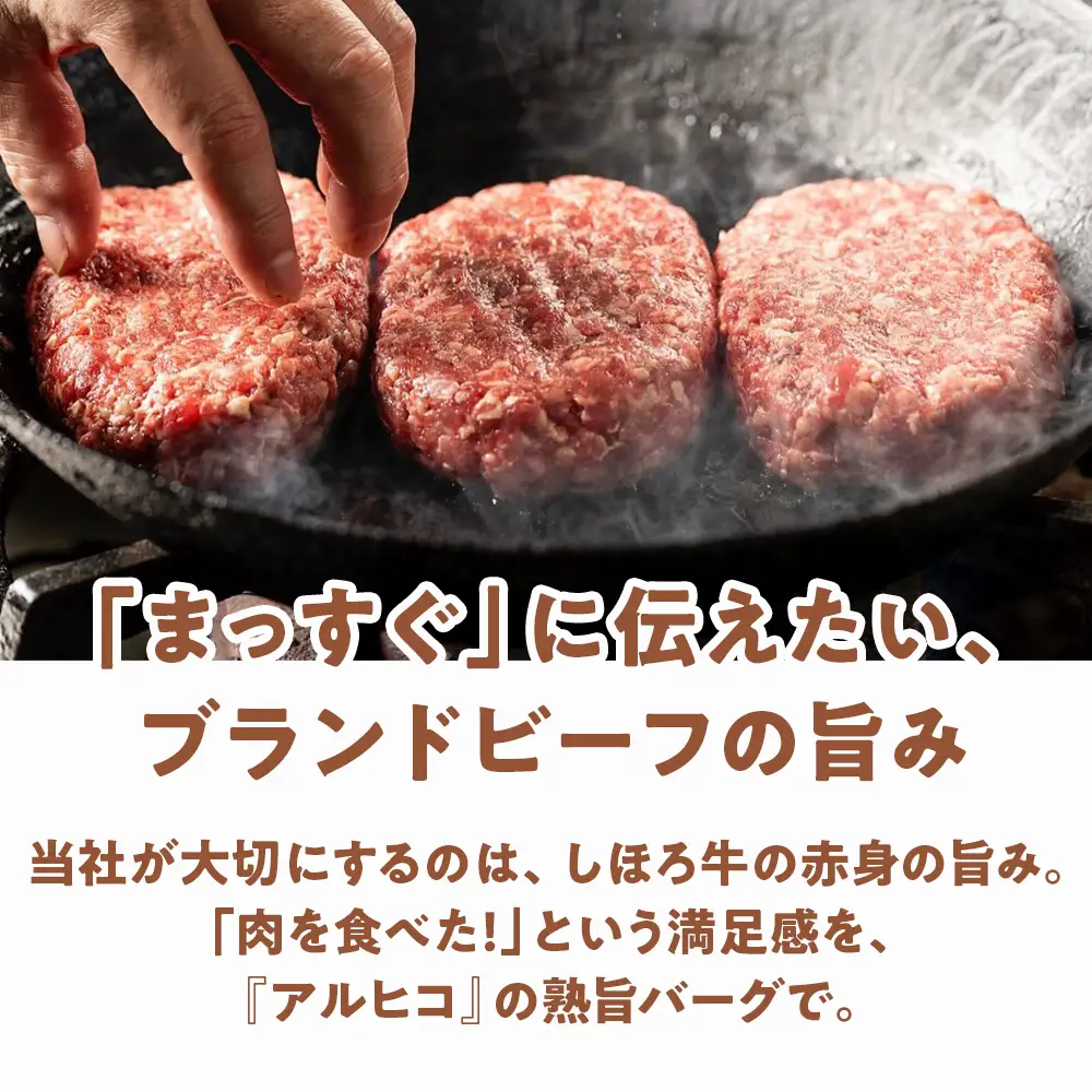 しほろ牛100％熟旨バーグ9個セット