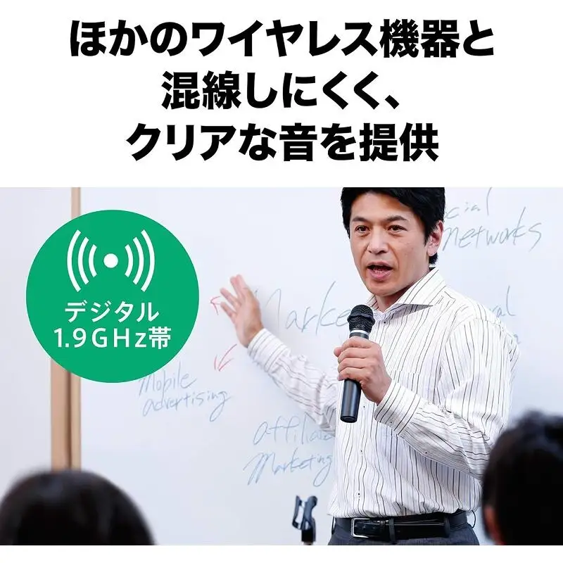 デジタルワイヤレスアンプシステム ATW-SP1910/MIC オーディオテクニカ