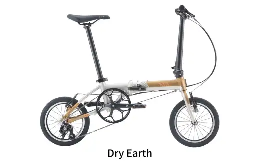 ＜ R8年熊本地震復興支援 ＞【 Dry Earth 】 DAHON フォールディングバイク K3 14インチ 自転車 折りたたみ自転車 折りたたみ コンパクト 通勤 通学 日常使い サイクリング 収納