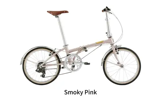 ＜ R8年熊本地震復興支援 ＞【 Smoky Pink 】 DAHON フォールディングバイク Boardwalk D7 20インチ 自転車 折りたたみ自転車 折りたたみ コンパクト 通勤 通学 日常使い サイクリング 収納