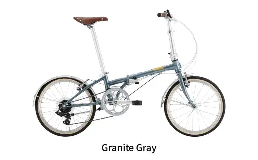 ＜ R8年熊本地震復興支援 ＞【 Granite Gray 】 DAHON フォールディングバイク Boardwalk D7 20インチ 自転車 折りたたみ自転車 折りたたみ コンパクト 通勤 通学 日常使い サイクリング 収納