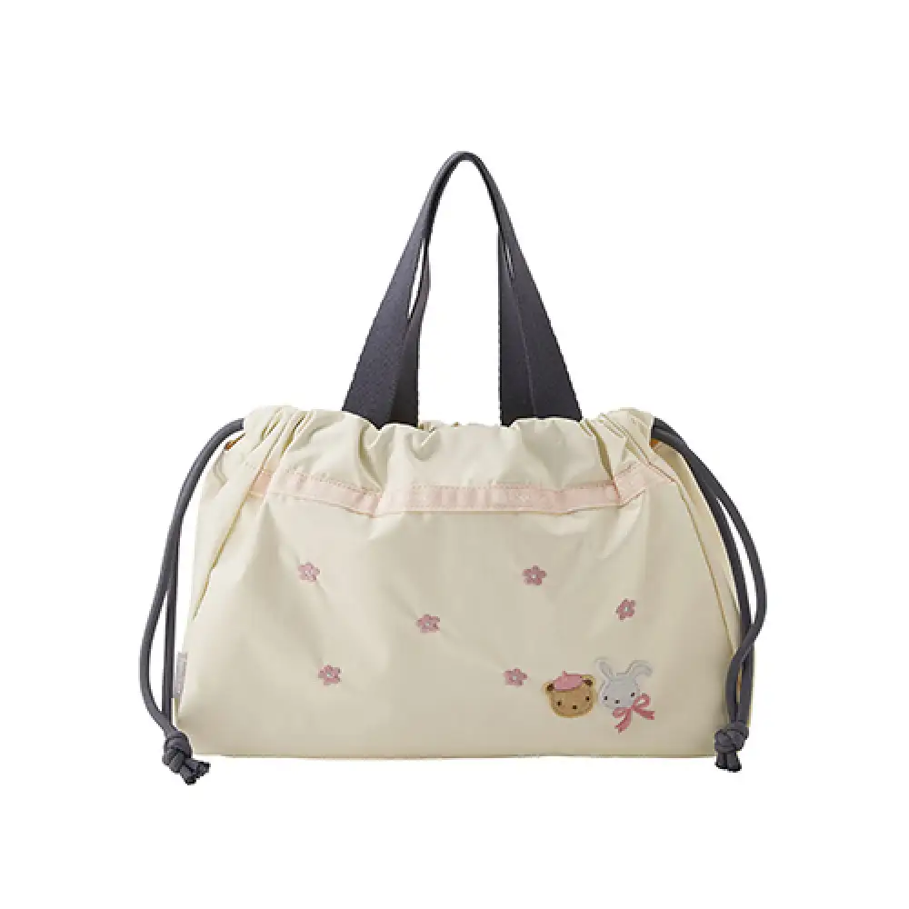 〈LeSportsac × familiar〉ショルダーバッグ　アイボリー