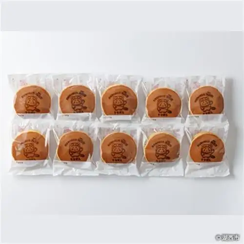 【うなぽんどら焼き】湖西市コミュニケーションキャラクター　10個入【1740442】