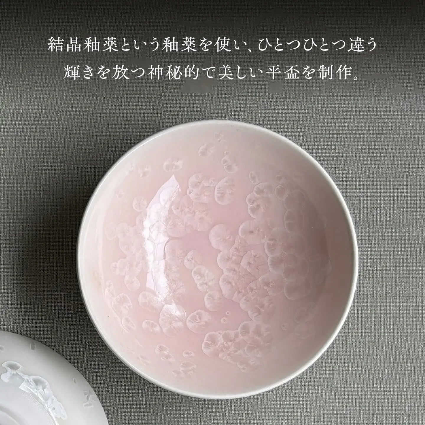 【美濃焼】 花を咲かせるような美しさ 平盃 輝華結晶・さくら 2点セット 多治見市 / カネヨ / 壽泉窯[TBO015]