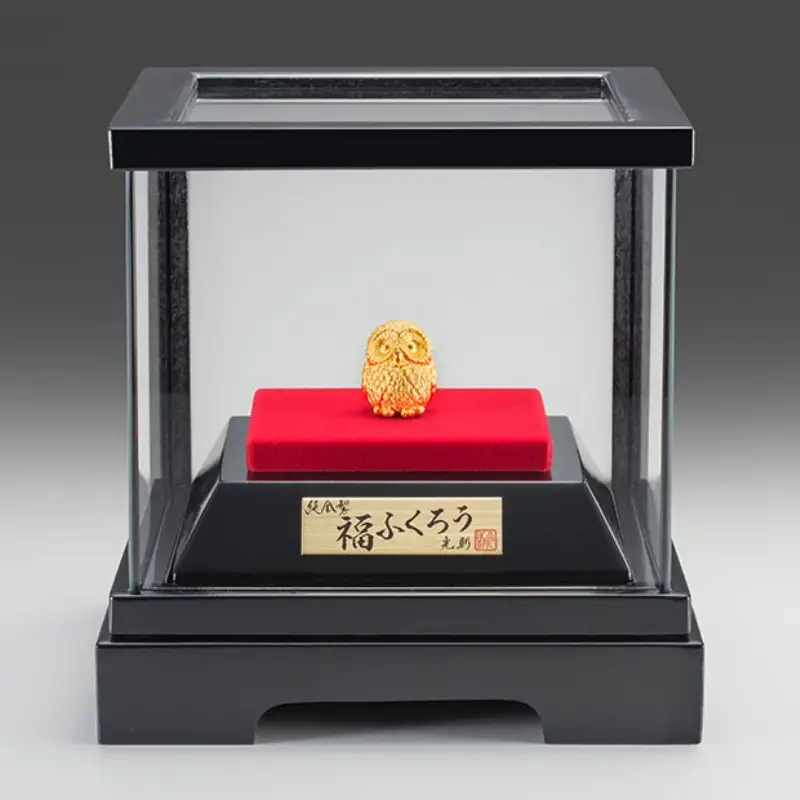 [純金製] 福ふくろう_0091-081-T07