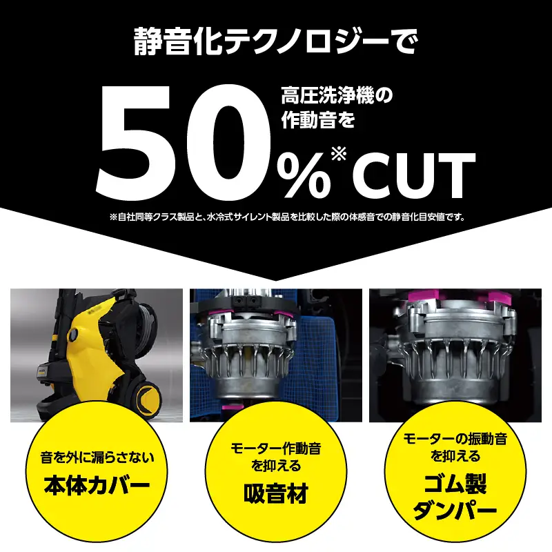 東日本用 50Hz】ケルヒャー 高圧洗浄機 K 3 サイレントプラスベランダ